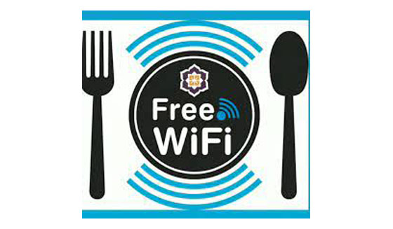 Free wifi Restoran