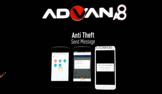 Anti Theft Advan A8
